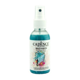 Pintura textil en spray turquesa